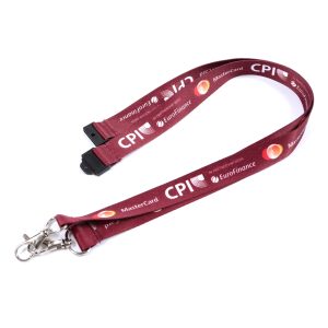 Full Colour Double Clip Deluxe Lanyards